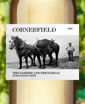 The Farmer and Frenchman by Cornerfield Wine Co. Bayfield, Ontario